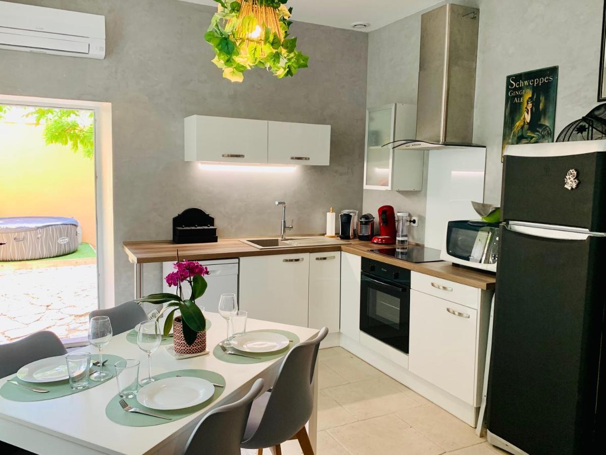 Appartement Avec Jardin Privatif Cazouls-lès-Béziers Exterior foto