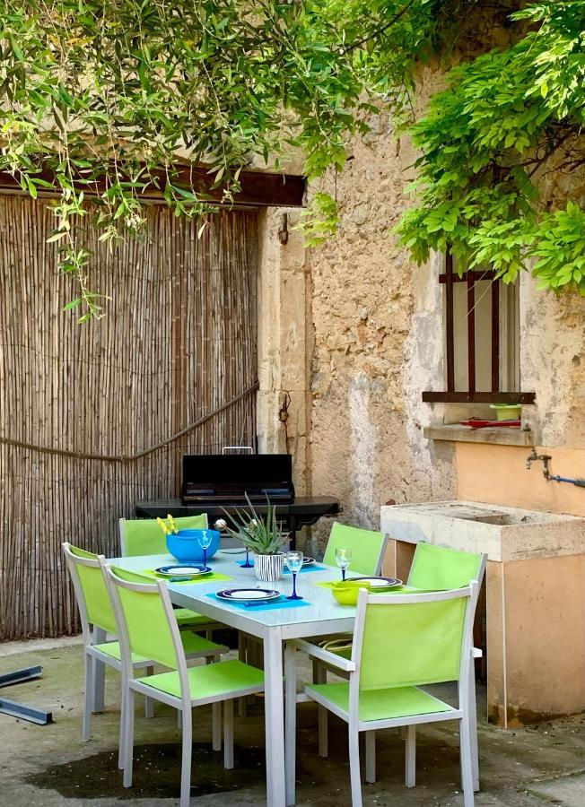 Appartement Avec Jardin Privatif Cazouls-lès-Béziers Exterior foto