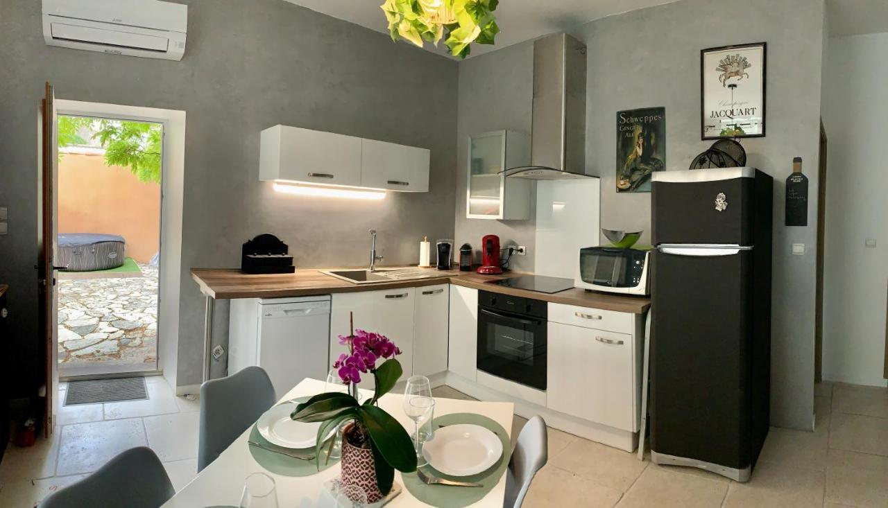 Appartement Avec Jardin Privatif Cazouls-lès-Béziers Exterior foto